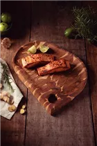 Tramontina - Teak Stirnholzbrett Servierbrett 45x34x3cm