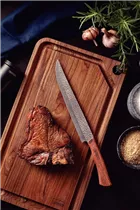 Tramontina - CHURRASCO "NOMADE" FLEISCHERMESSER Hammerschlag-Klinge  Tramontina - CHURRASCO "NOMADE" FLEISCHERMESSER Hammerschlag-Klinge