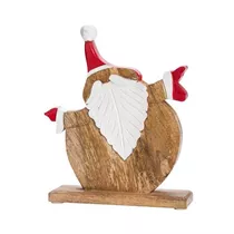 Gehlmann - Holznikolaus bauchig, 26 cm