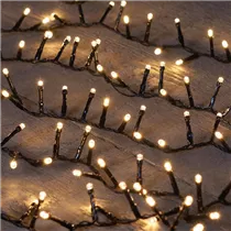 LED Lichterkette - Ivy 500L / 12M warmweiß für innen & außen