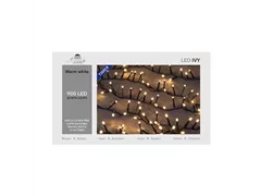 LED Lichterkette - Ivy 900L / 20M warmweiß