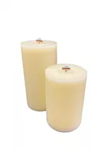 cream 10x15cm - LED Wachskerze cream 10x15cm - LED Wachskerze