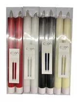 cream 2,2x22,5cm - LED Wachskerze