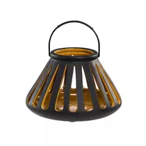 Gehlmann - Keramikwindlicht mit Metall-Henkel niedrig