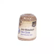 Landwerker - Jute-Wickelband 3m x 7,5cm natur