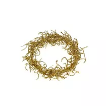 Werner Voß - Kranz mit Glimmer gold, D. 20 cm