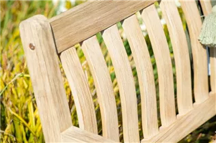 L 120 cm Eukalyptus white wash - Vondel Parkbank