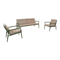 Lesli Living - Lounge-Set Haper olive