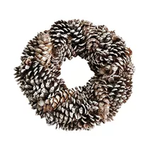 MAXPHIL living - Kranz Zapfen, natur, D 34 cm