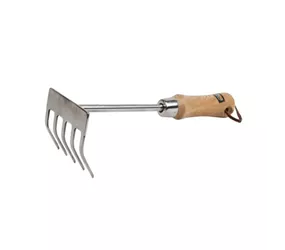 Landwerker - Kleinrechen Edelstahl / Hartholz Landwerker - Kleinrechen Edelstahl / Hartholz