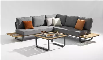 Alu-Teak - Lounge-Set "Mythos"