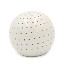 Sagaflor - Kugel mit LED Porzellan für 2x LR44