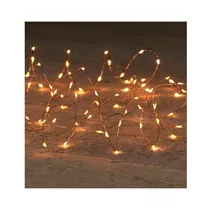 LED Lichterkette - Kupferdraht 200Led / 10M classic warm