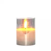 MAXPHIL living - LED Kerze im Glas 10 cm