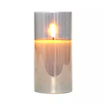 MAXPHIL living - LED Kerze im Glas 15 cm