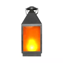 MAXPHIL living - LED Laterne mit Feuer-Effekt