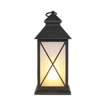 MAXPHIL living - LED-Laterne mit 24 LEDs mit Feuer-Effekt