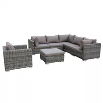 MAXPHIL living - Loungegruppe Cloud Komplettset - Grau