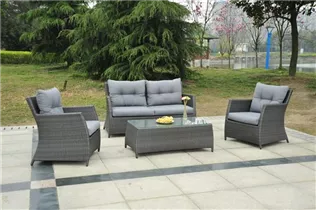 MAXPHIL living - Loungegruppe Curve Komplettset 4-teilig - Mokka