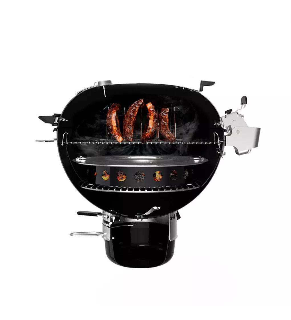 Weber Holzkohlegrill Master Touch GBS Premium E 5770 O 57 cm Black Mauk Gartenwelt