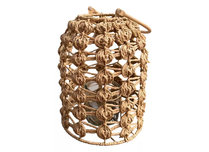 D23,5xH30 cm - Laterne, natur