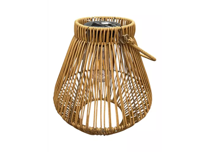 braun,D28xH30 cm - Solar-Laterne