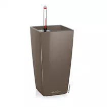 Lechuza Pflanzkübel - Maxi Cubi Premium 14 Komplettset - Taupe