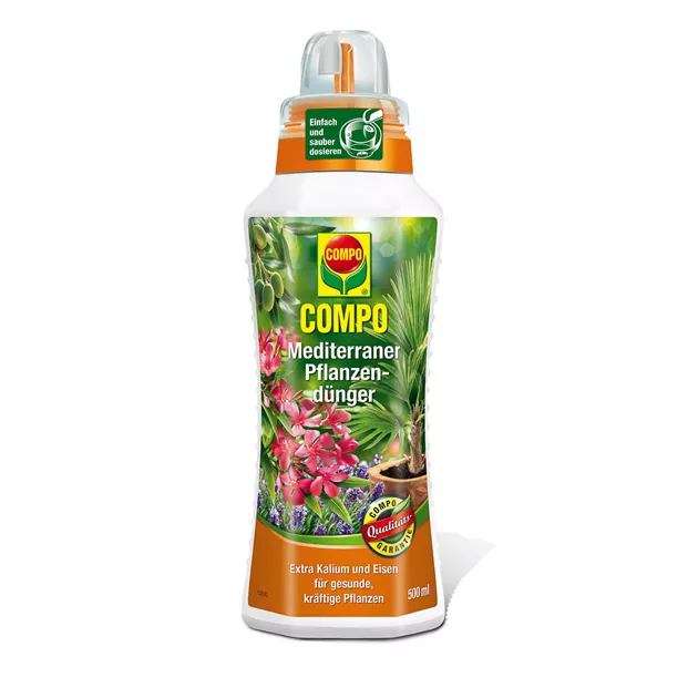 Compo Mediterraner Pflanzendnger Flssig 500mL - Mauk Gartenwelt
