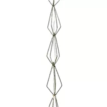 Micro LED Lichterkette - Metall / Diamant