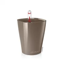 Lechuza - Mini Deltini Tischgefäße - Taupe Hochglanz