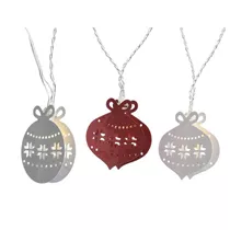 LED Lichterkette - Metallkugeln innen LED Lichterkette - Metallkugeln innen