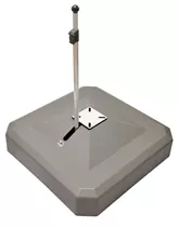 LiRo - Midi Plus 100MF Multiflansch Schirmständer 100kg - Graphitgrau