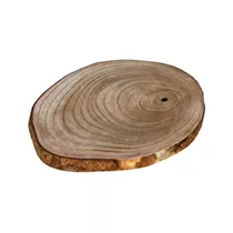 Deko Baumscheibe - mit Rinde, ca. D 29 cm Deko Baumscheibe - mit Rinde, ca. D 29 cm
