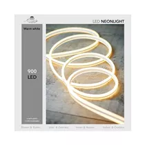 LED Lichterkette - Neon Beleuchtung 900L / 10M warmweiß für innen & außen