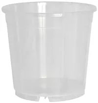 Geli - Orchideentopf 12cm 0,7L - Transparent Klar Geli - Orchideentopf 12cm 0,7L - Transparent Klar