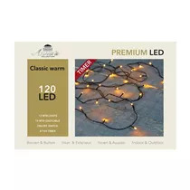 LED Lichterkette - Outdoor 120L / 12M classic warm für innen & außen
