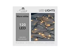 LED Lichterkette - Outdoor 120L / 12M warmweiß für innen & außen LED Lichterkette - Outdoor 120L / 12M warmweiß für innen & außen