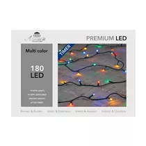 LED Lichterkette - Outdoor 180L / 18M bunt für innen & außen LED Lichterkette - Outdoor 180L / 18M bunt für innen & außen