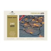 LED Lichterkette - Outdoor 240L / 24M classic warm für innen & außen