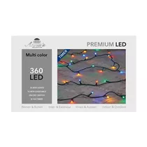 LED Lichterkette - Outdoor 360L / 36M bunt für innen & außen