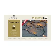 LED Lichterkette - Outdoor 40L / 4M classic warm für innen & außen