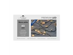 LED Lichterkette - Outdoor 40L / 4M warmweiß für innen & außen LED Lichterkette - Outdoor 40L / 4M warmweiß für innen & außen