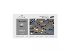 LED Lichterkette - Outdoor 80L / 8M warmweiß für innen & außen LED Lichterkette - Outdoor 80L / 8M warmweiß für innen & außen