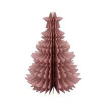 Gehlmann - Papieraufsteller Tanne, rosa, 48 cm