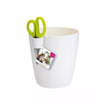 Elho Brussels - Pflanzgefäß Kräuter Single S - Weiss