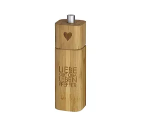 Räder Poesie et Table - Pfeffermühle Liebe gibt dem Leben Pfeffer