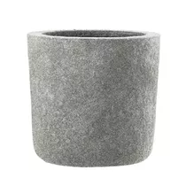 Esteras Fiberglas - Pflanzkübel Galway Grau Old Stone