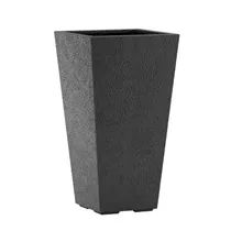 Esteras Fiberglas - Pflanzkübel Surrey 47 Schwarz