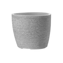 Esteras Fiberglas - Pflanzkübel Hawera Grau