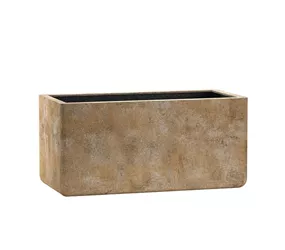 Esteras Fiberglas - Pflanzkübel Ulster Old Stone Braun